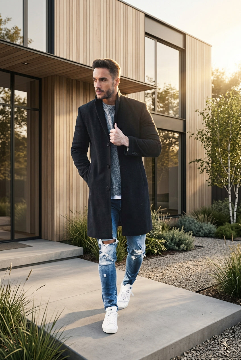 The Camden Tailored Winter Overcoat