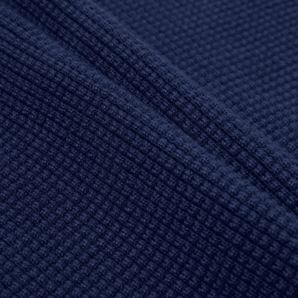 Original basketweave cotton jumper — back or fabric detail