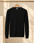 Jasper Conran cotton basketweave jumper — jumper black