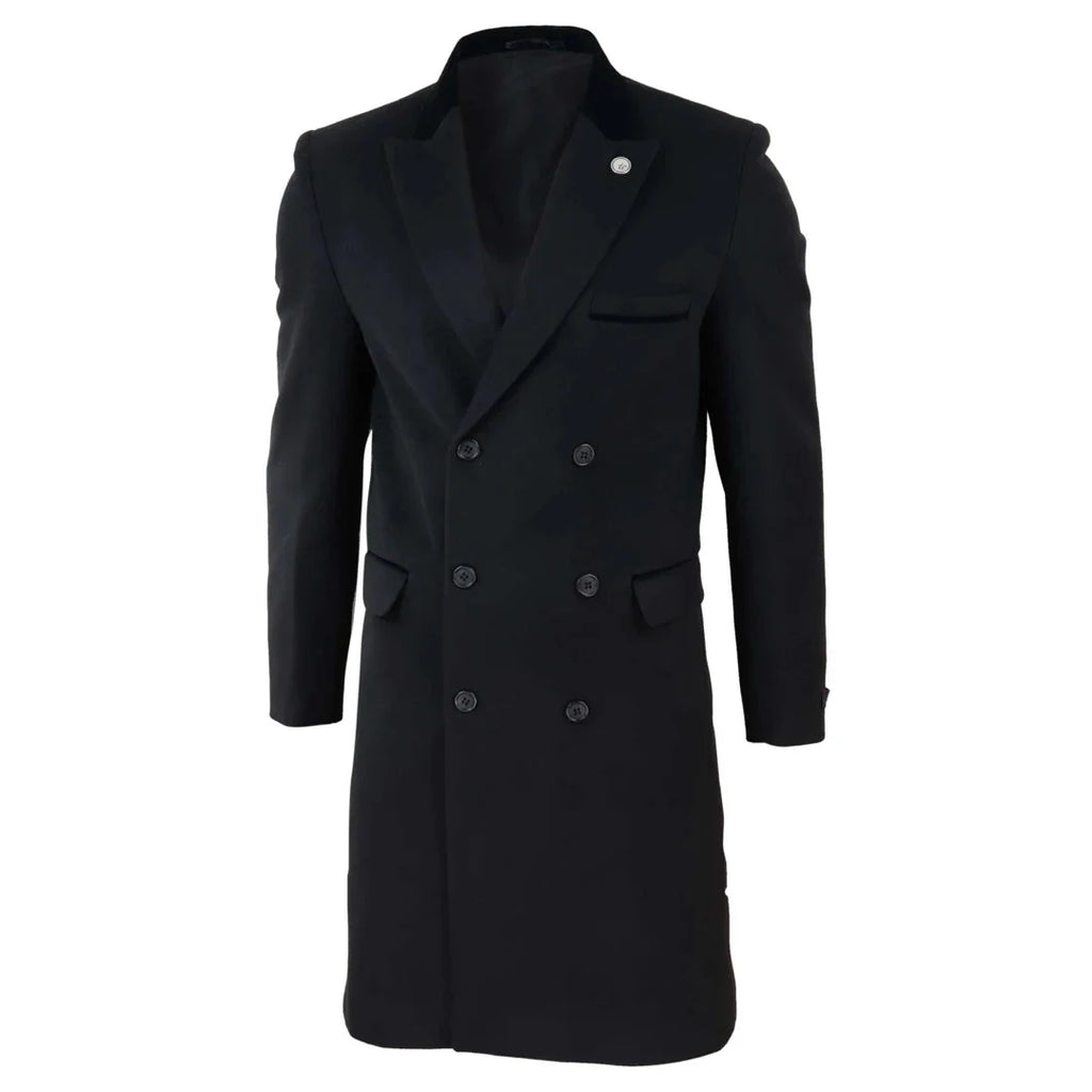 The Kingsley Double-Breasted Wool Overcoat