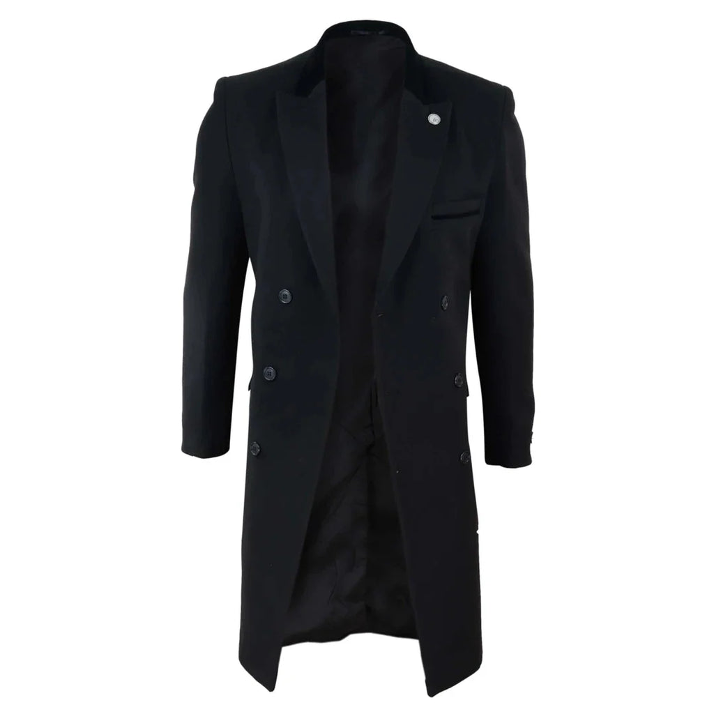 The Kingsley Double-Breasted Wool Overcoat