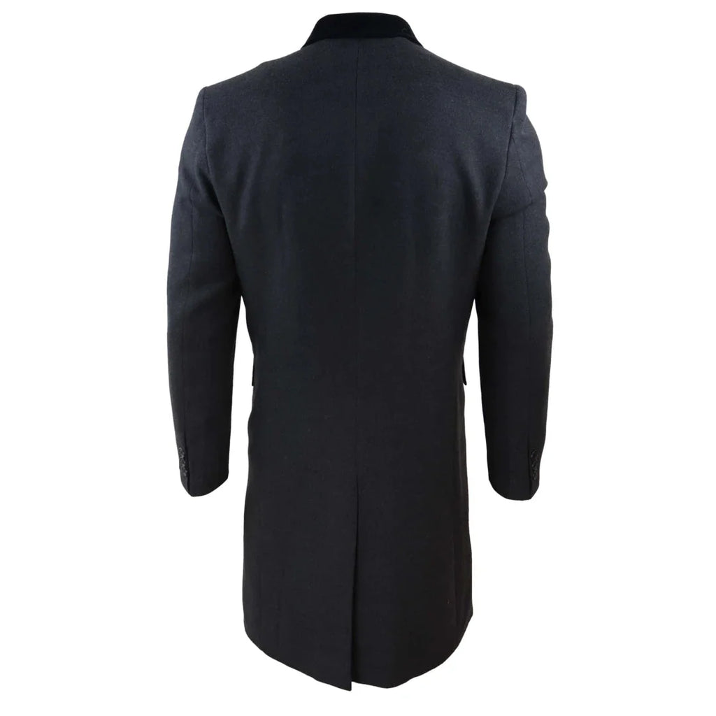 The Kingsley Double-Breasted Wool Overcoat