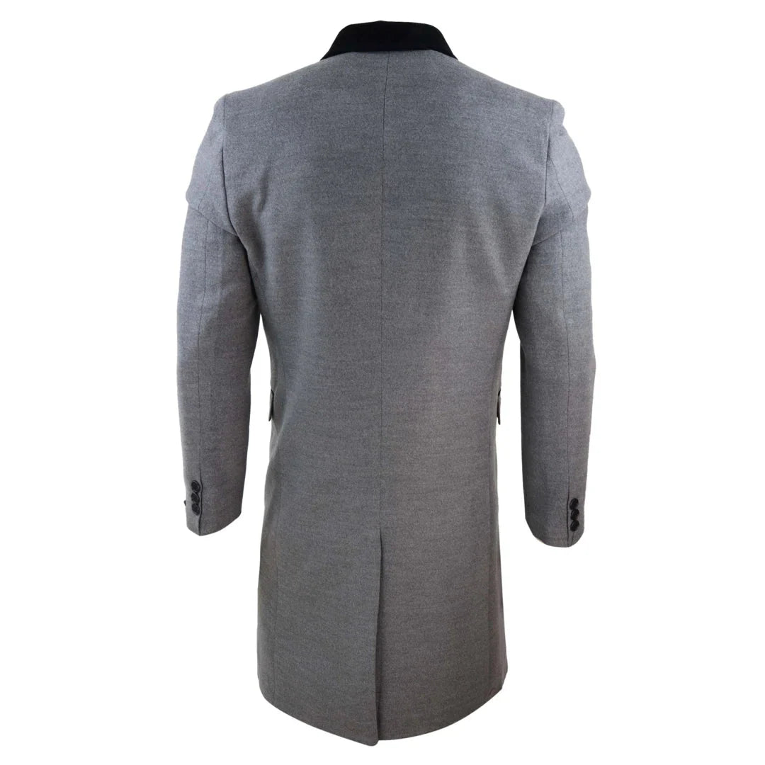 The Kingsley Double-Breasted Wool Overcoat