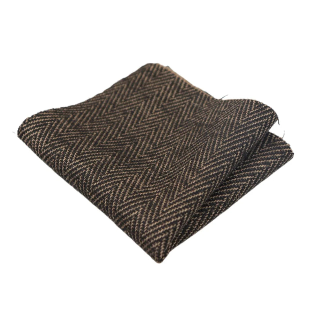 The Ashford Herringbone Tie Set