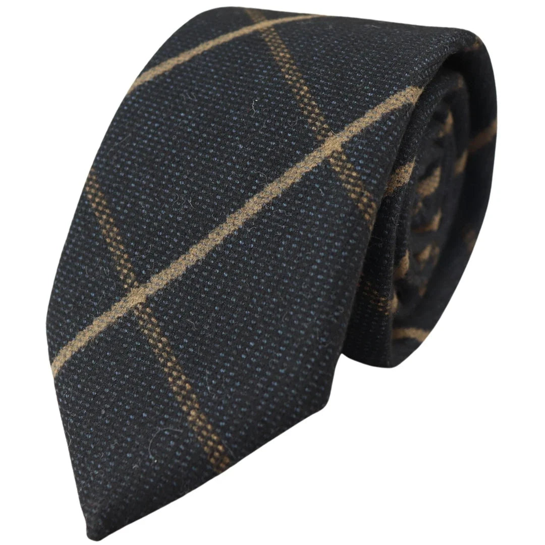 The Ashford Herringbone Tie Set