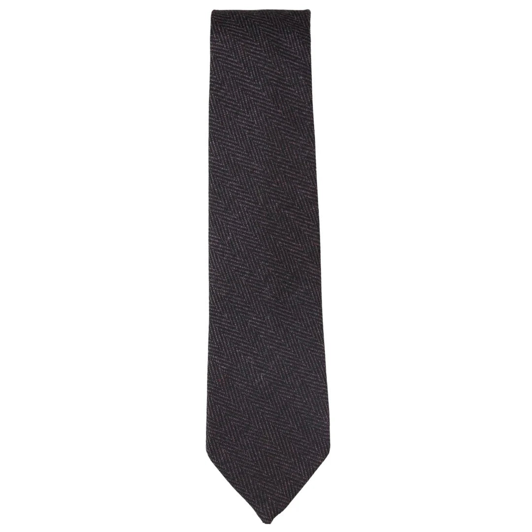 The Ashford Herringbone Tie Set
