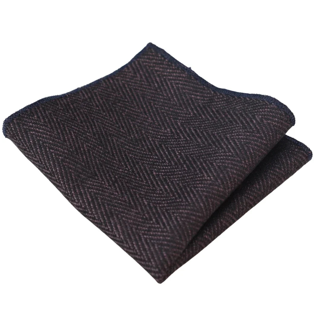 The Ashford Herringbone Tie Set