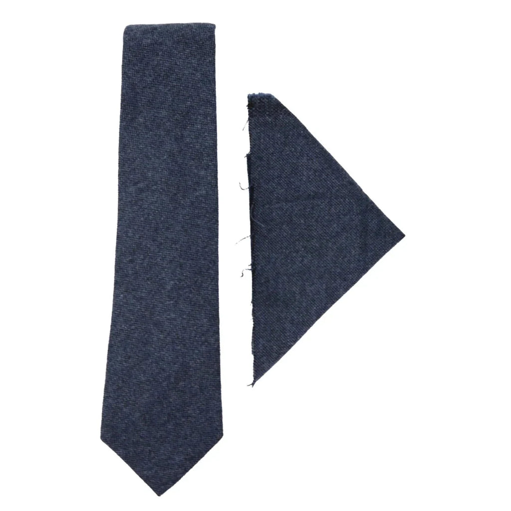 The Heritage Wool Herringbone Tie Set