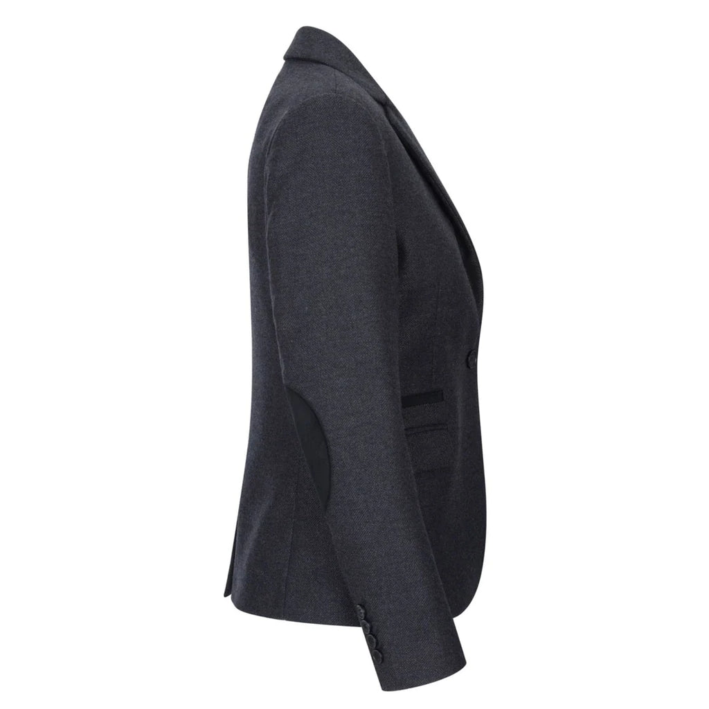 The Noire Herringbone Blazer & Waistcoat