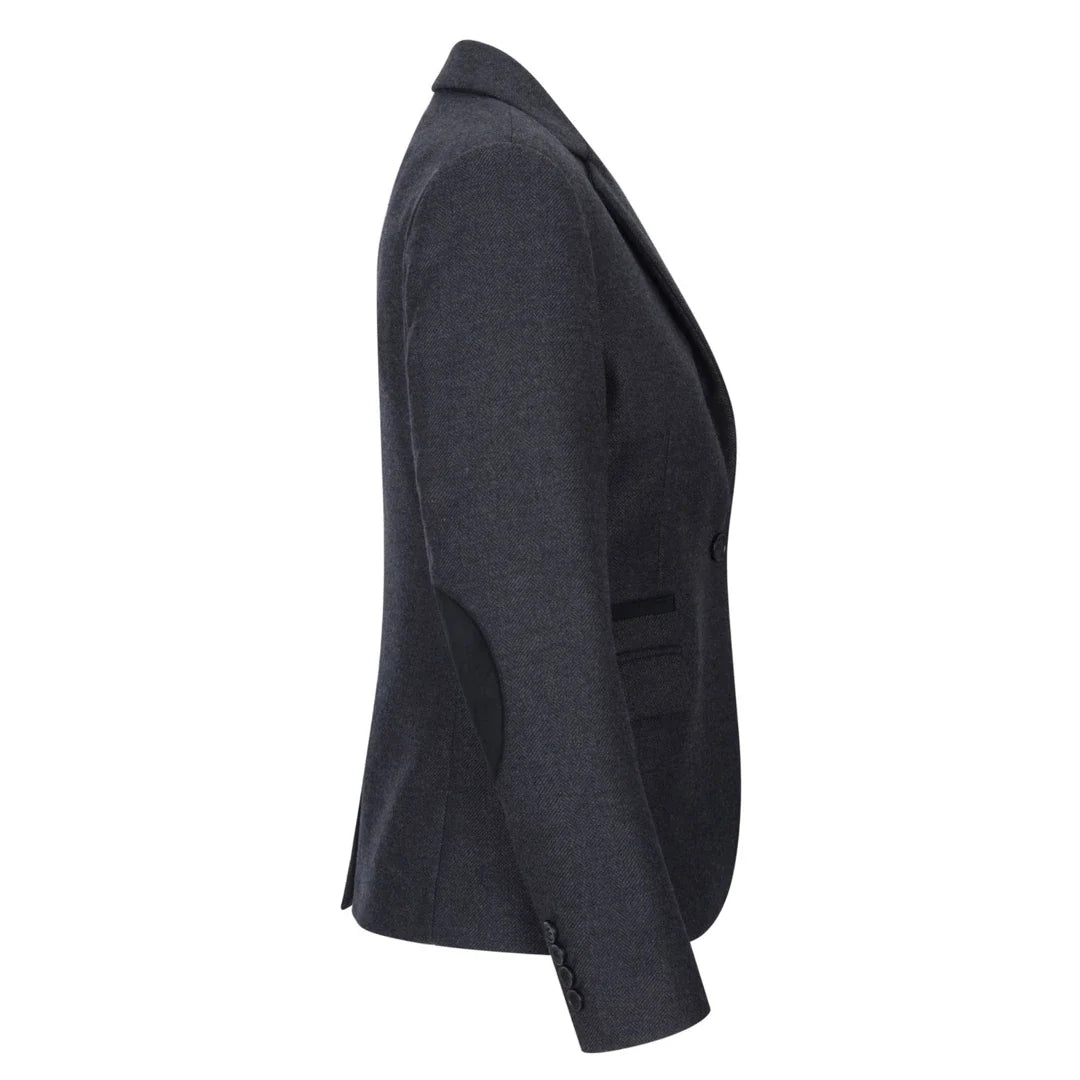 The Noire Herringbone Blazer & Waistcoat
