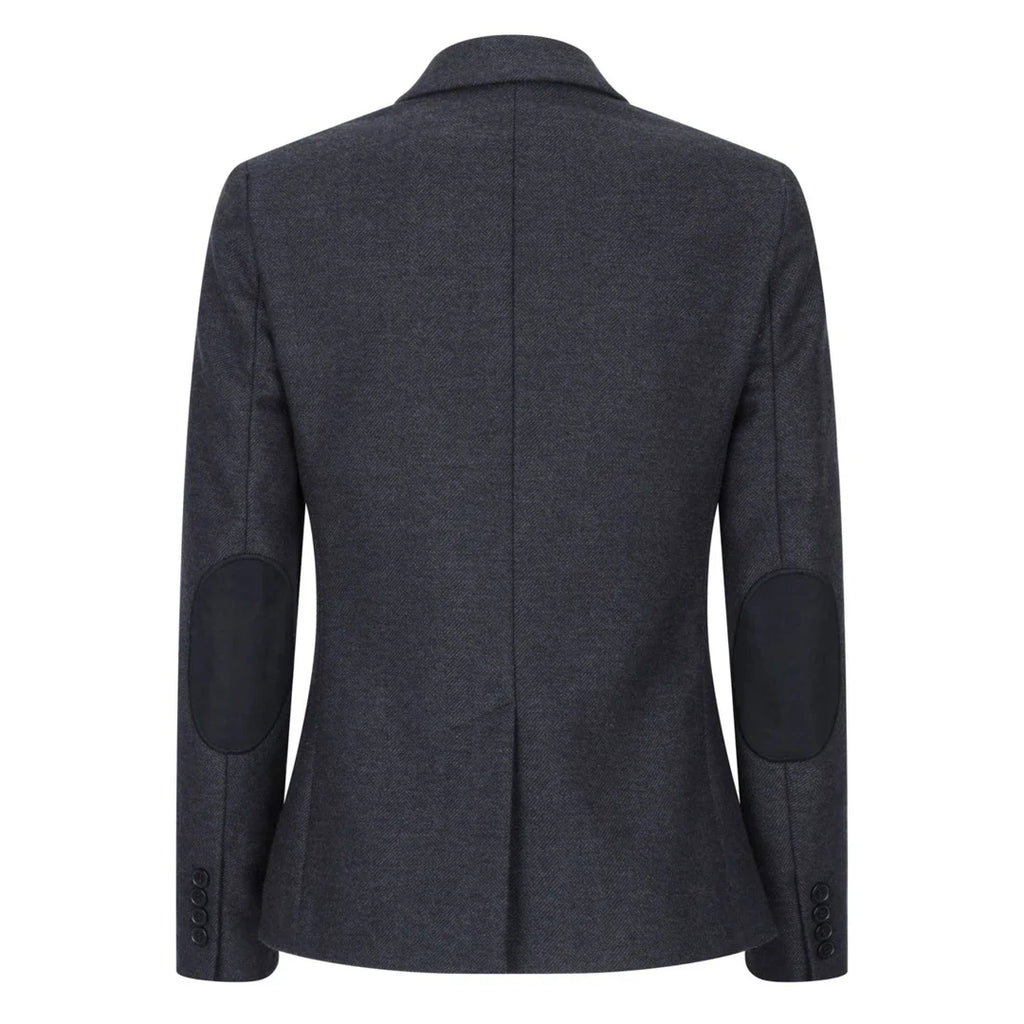 The Noire Herringbone Blazer & Waistcoat