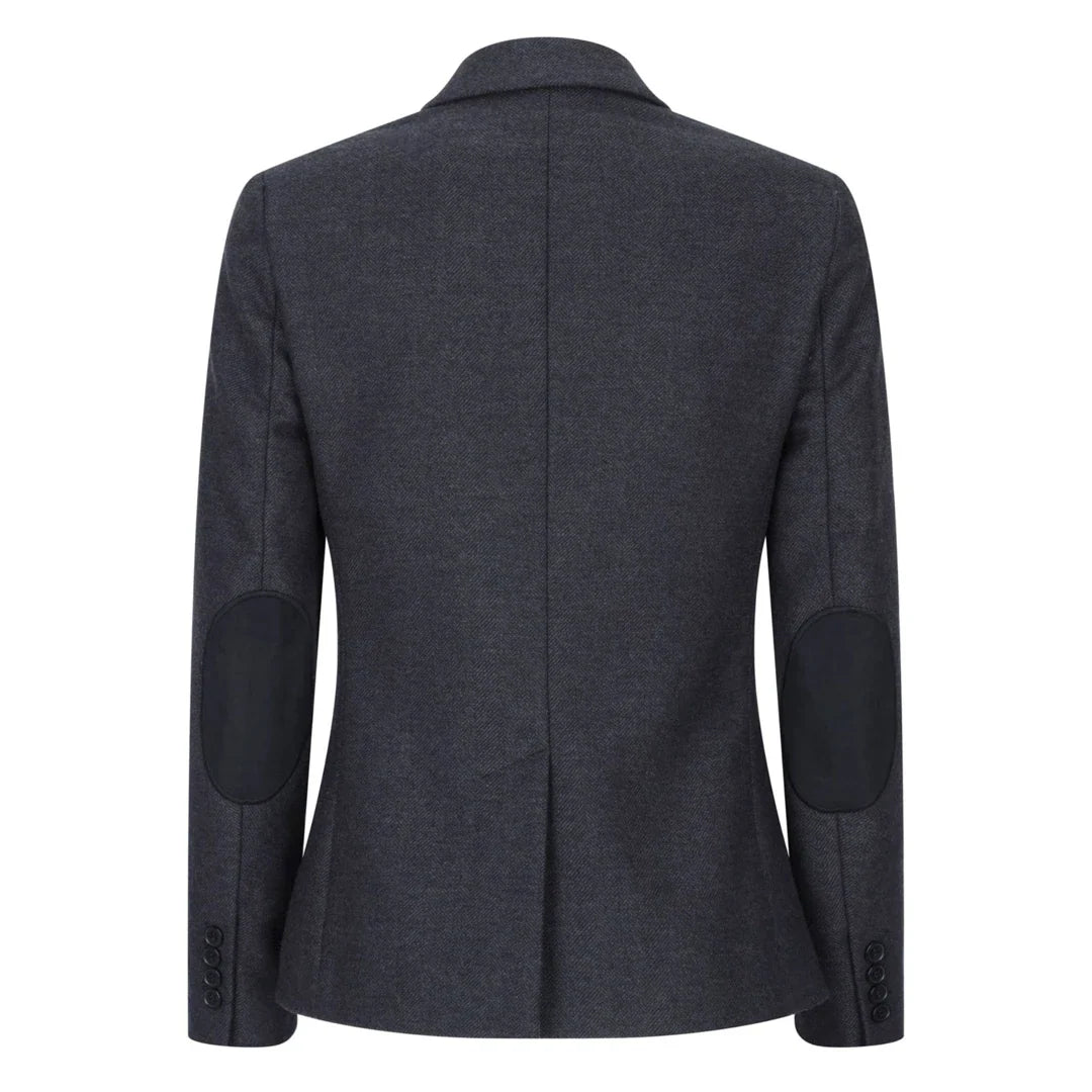 The Noire Herringbone Blazer & Waistcoat